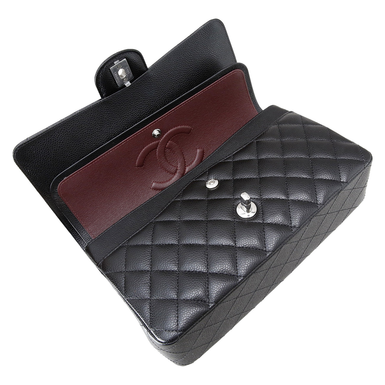 CHANEL(USED)샤넬 캐비어 클래식 미듐 플랩백