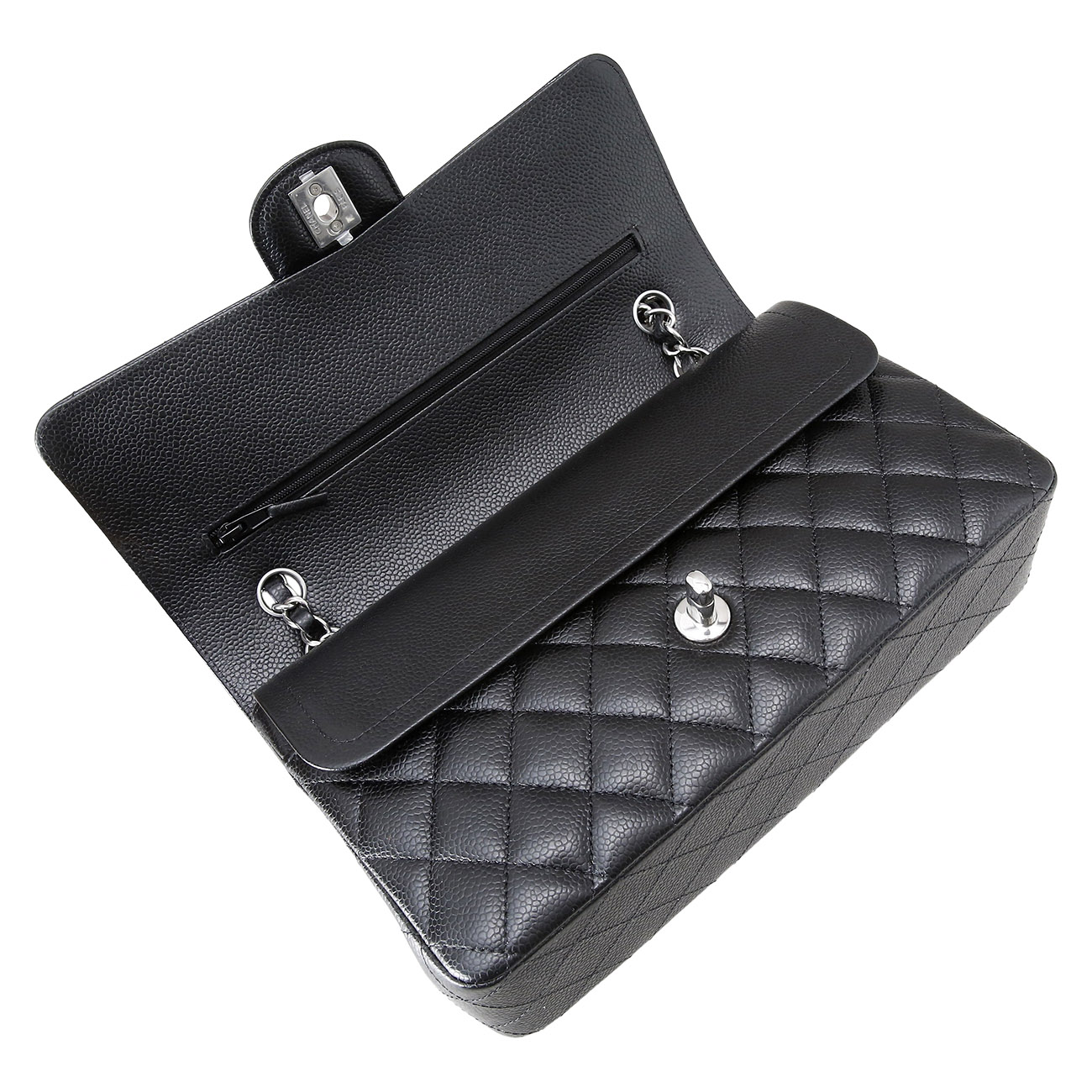 CHANEL(USED)샤넬 캐비어 클래식 미듐 플랩백