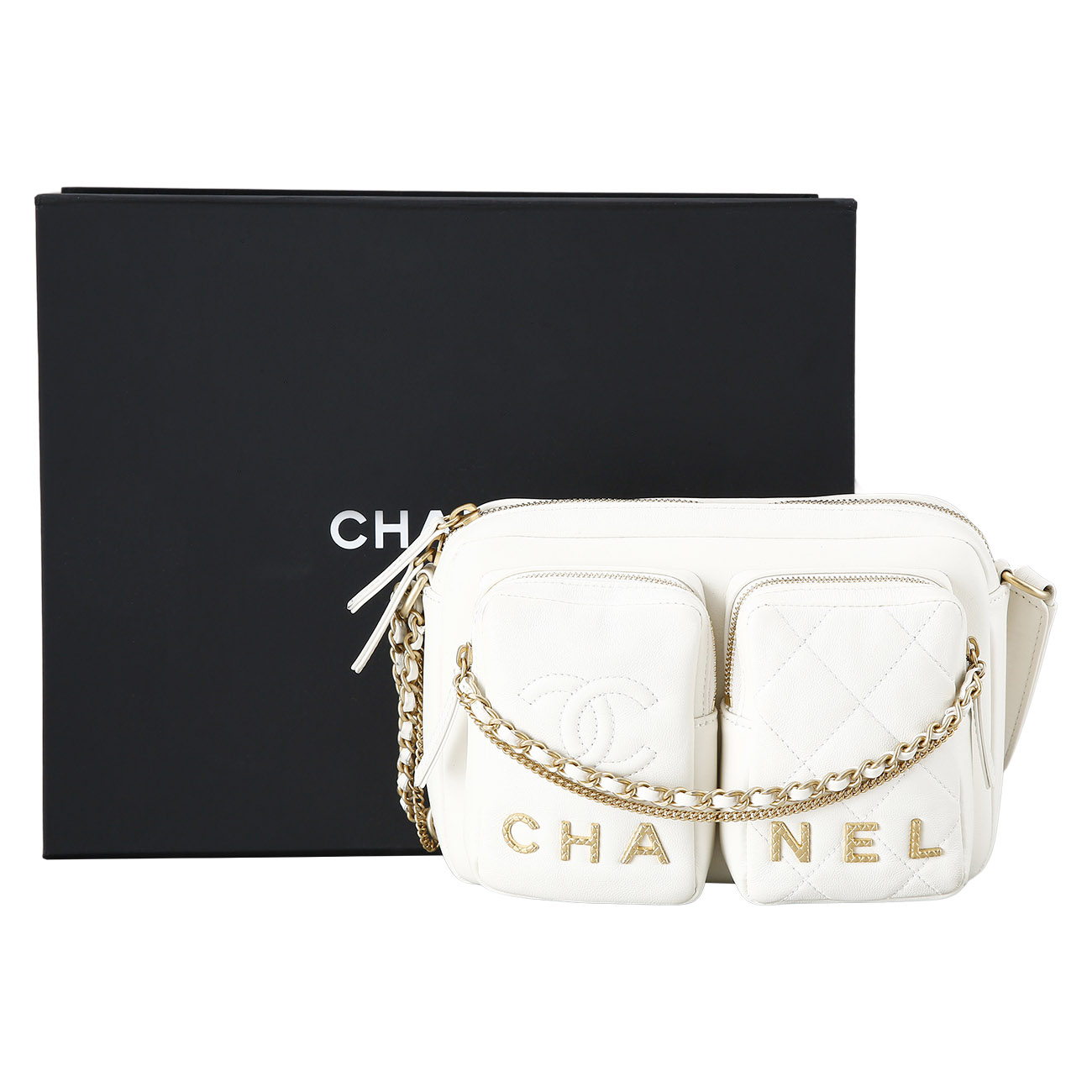 CHANEL(USED)샤넬 시즌 투웨이 바디 백