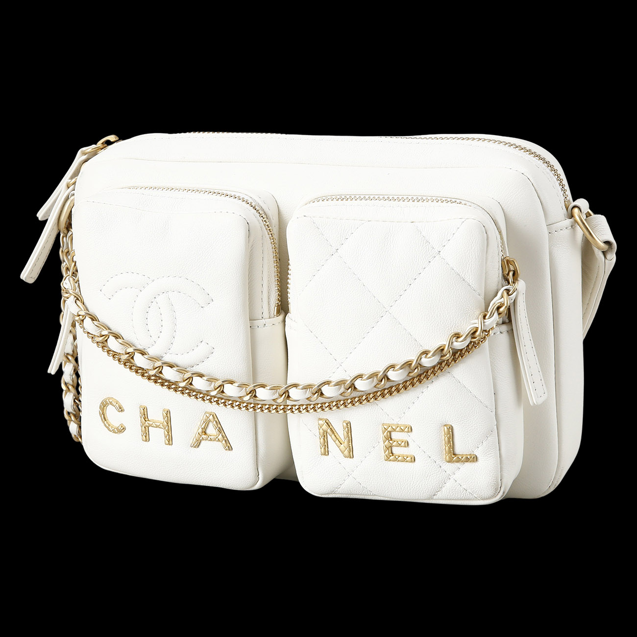 CHANEL(USED)샤넬 시즌 투웨이 바디 백