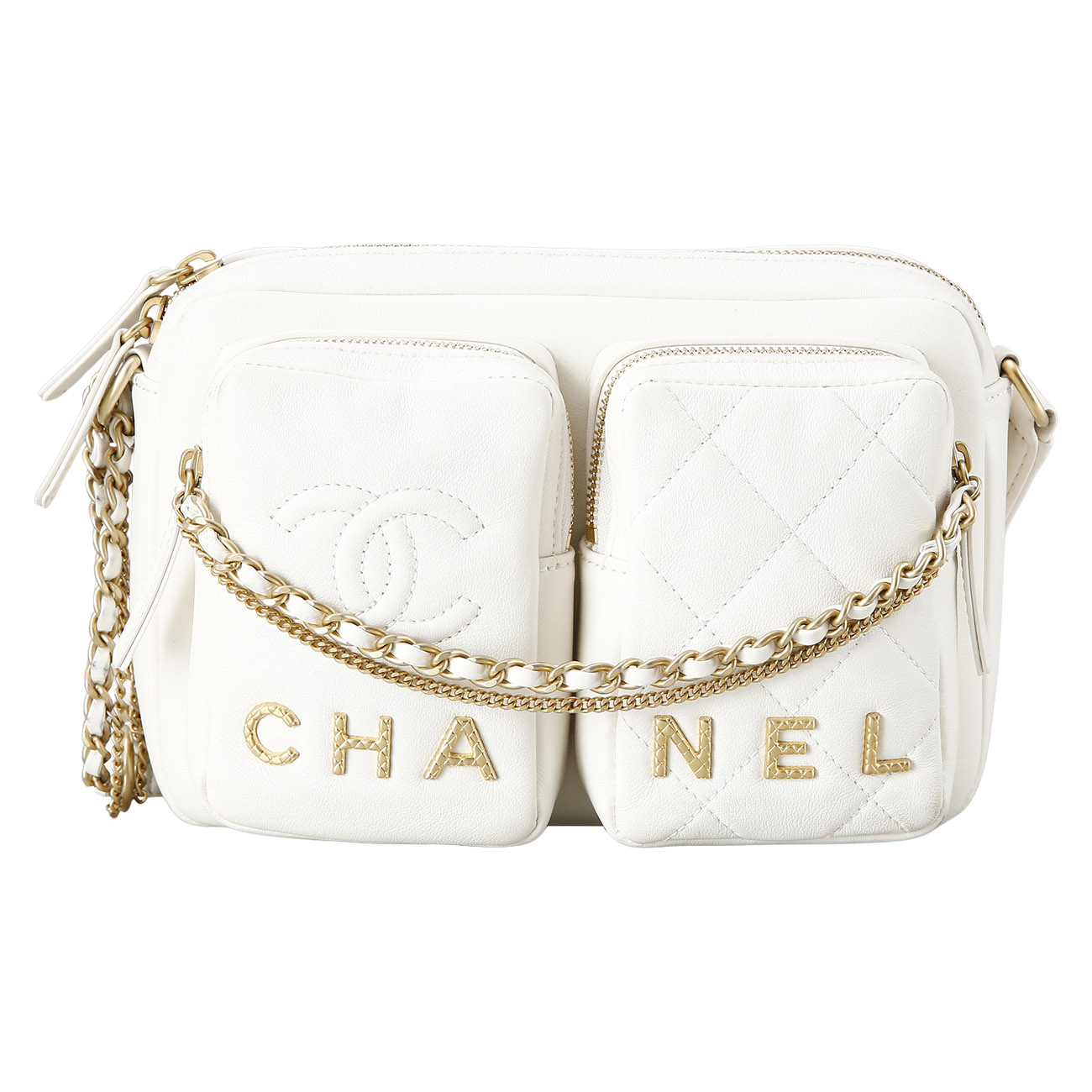 CHANEL(USED)샤넬 시즌 투웨이 바디 백