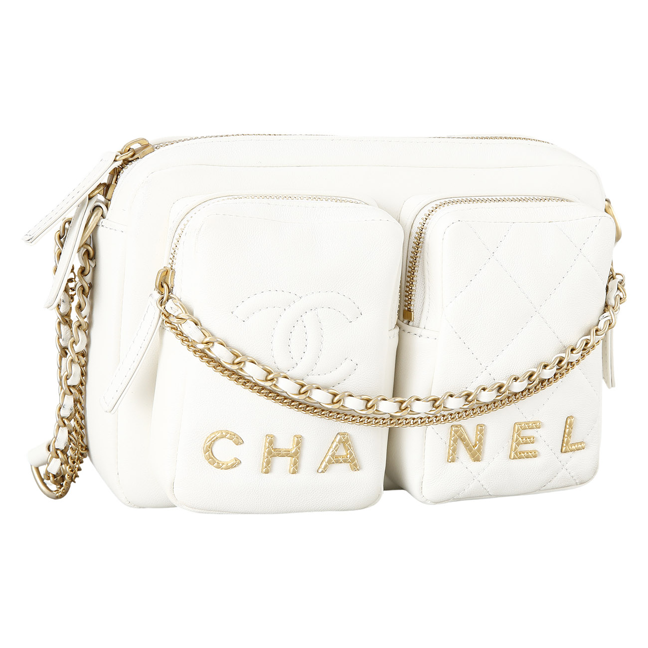 CHANEL(USED)샤넬 시즌 투웨이 바디 백