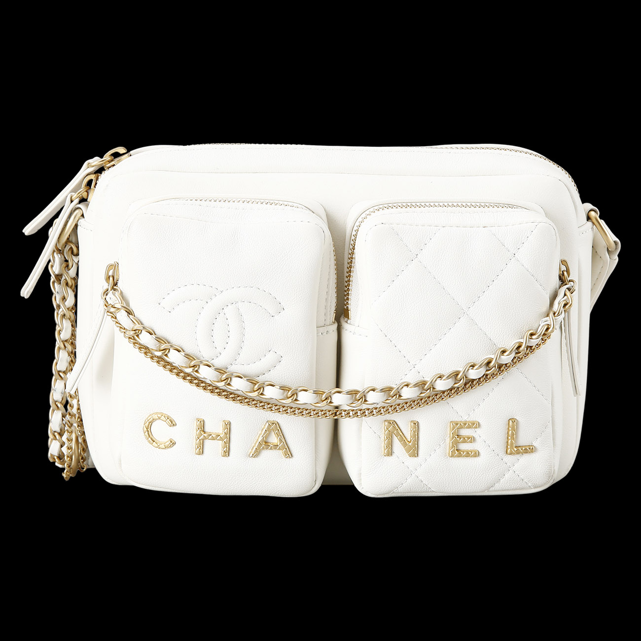 CHANEL(USED)샤넬 시즌 투웨이 바디 백