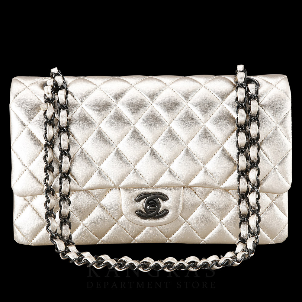 CHANEL(USED)샤넬 램스킨 클래식 미듐 플랩백