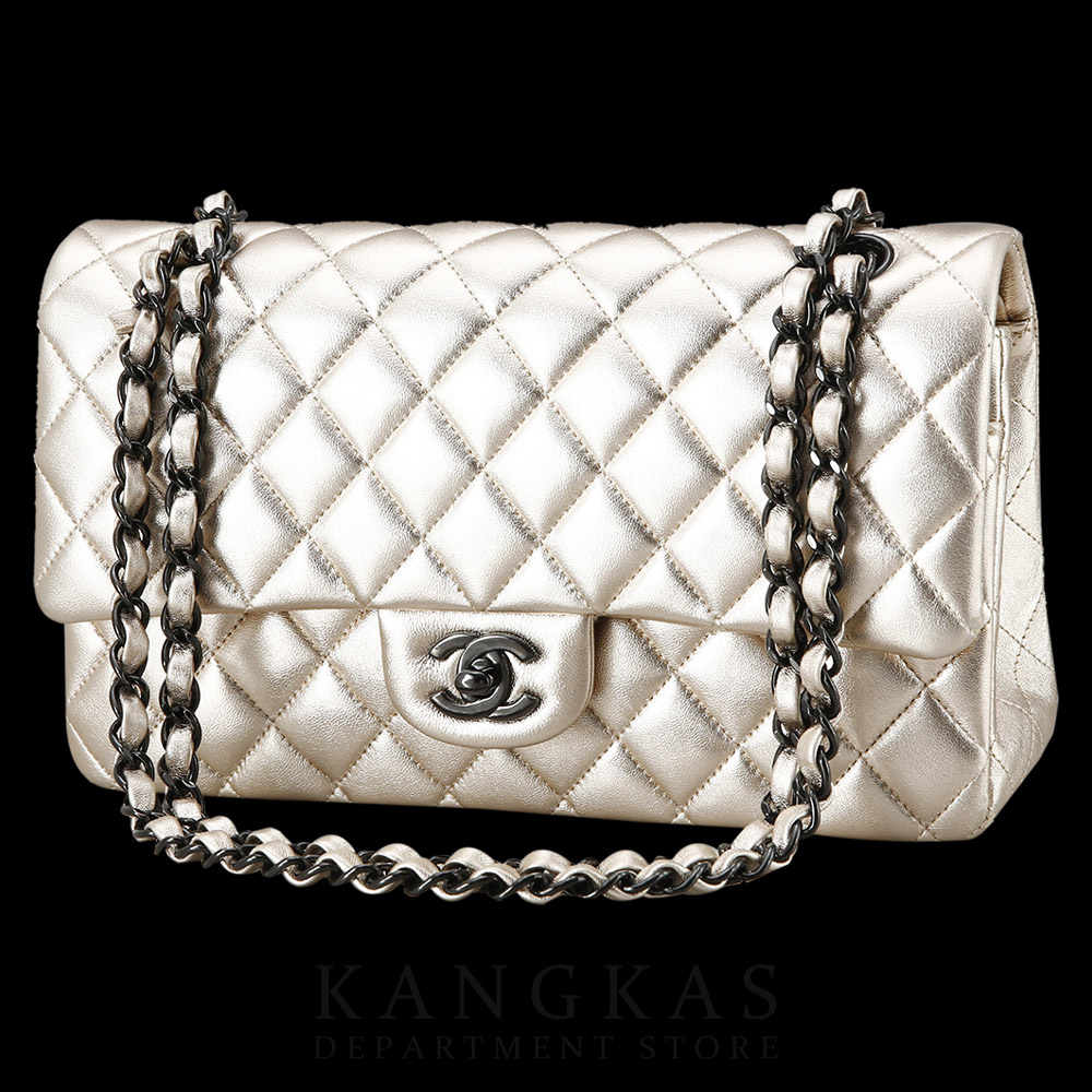 CHANEL(USED)샤넬 램스킨 클래식 미듐 플랩백