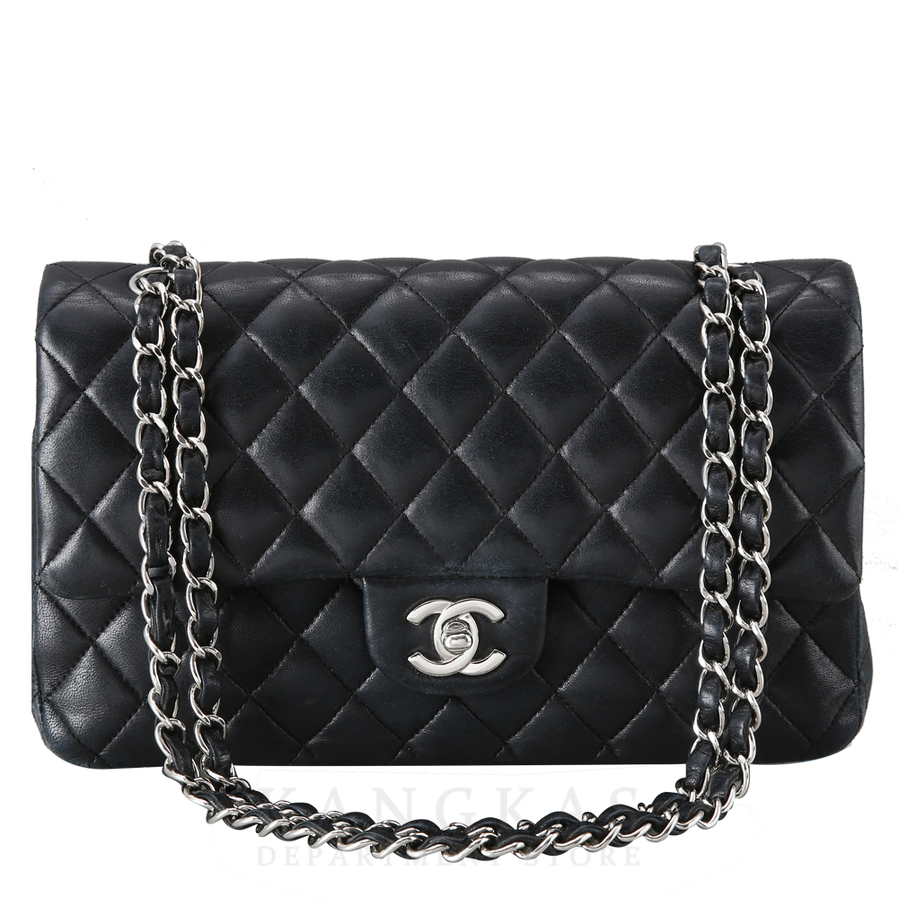 CHANEL(USED)샤넬 램스킨 클래식 미듐 플랩백