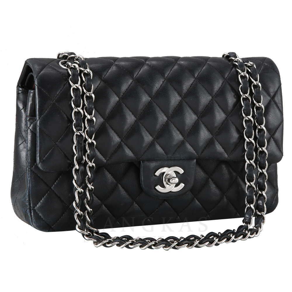 CHANEL(USED)샤넬 램스킨 클래식 미듐 플랩백