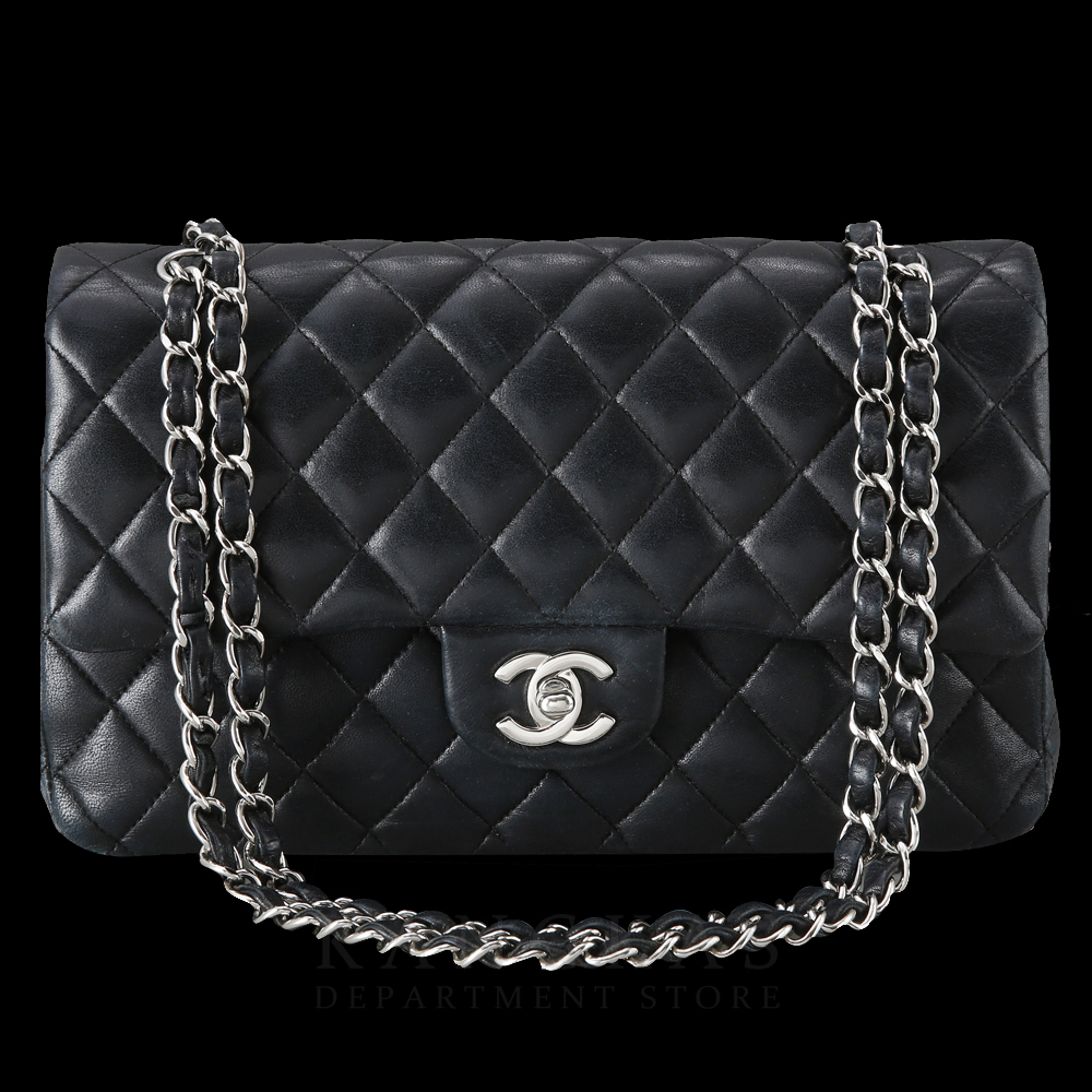 CHANEL(USED)샤넬 램스킨 클래식 미듐 플랩백