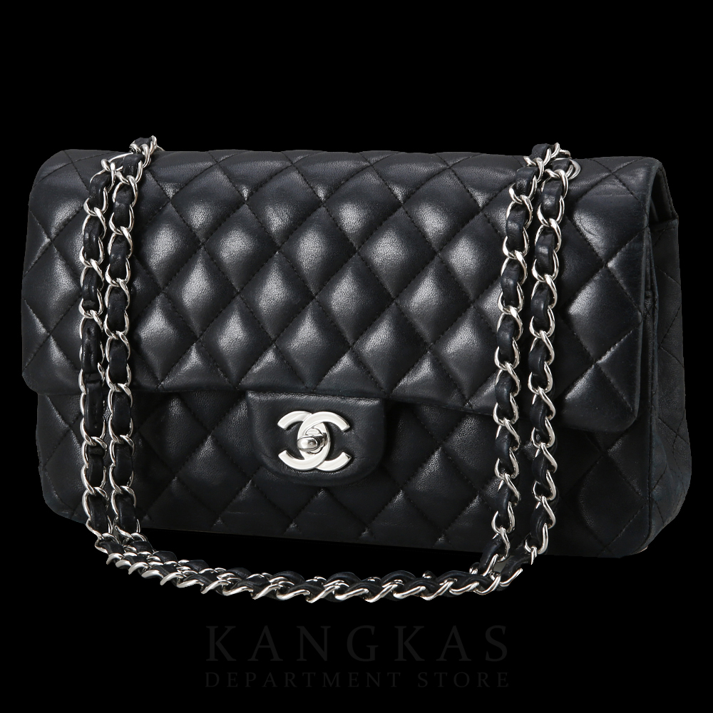 CHANEL(USED)샤넬 램스킨 클래식 미듐 플랩백
