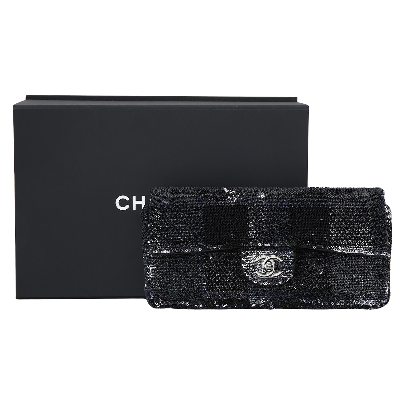 CHANEL(USED)샤넬 시즌 스팽글 바게트 백