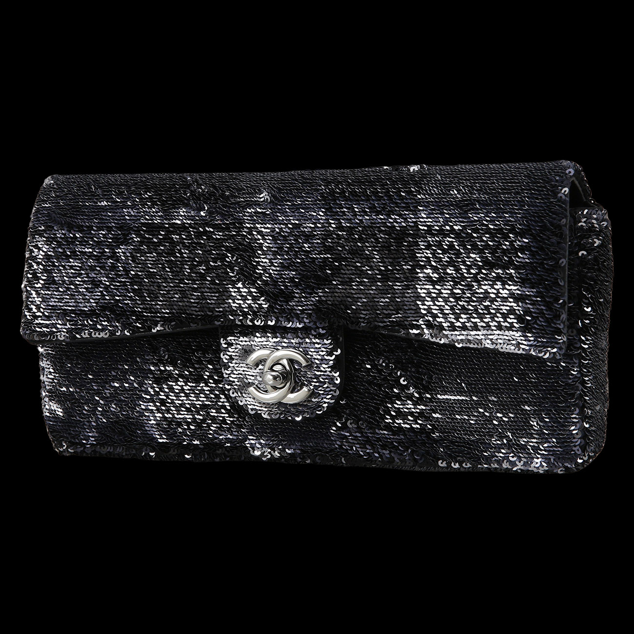 CHANEL(USED)샤넬 시즌 스팽글 바게트 백
