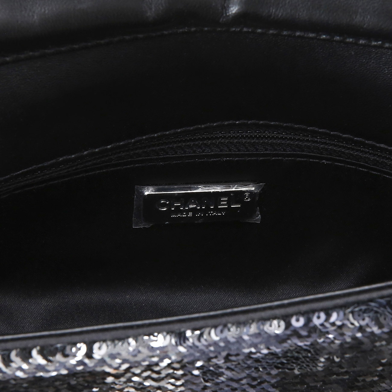 CHANEL(USED)샤넬 시즌 스팽글 바게트 백