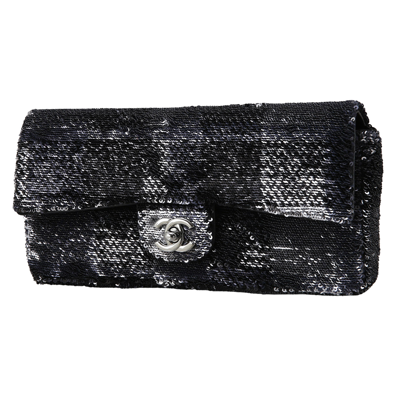 CHANEL(USED)샤넬 시즌 스팽글 바게트 백