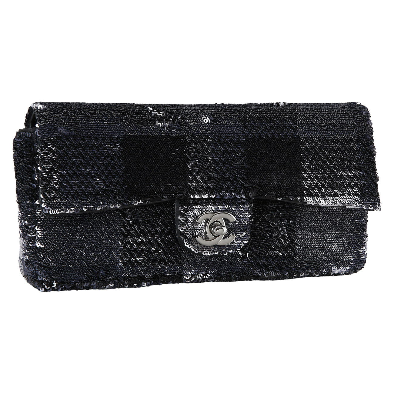 CHANEL(USED)샤넬 시즌 스팽글 바게트 백