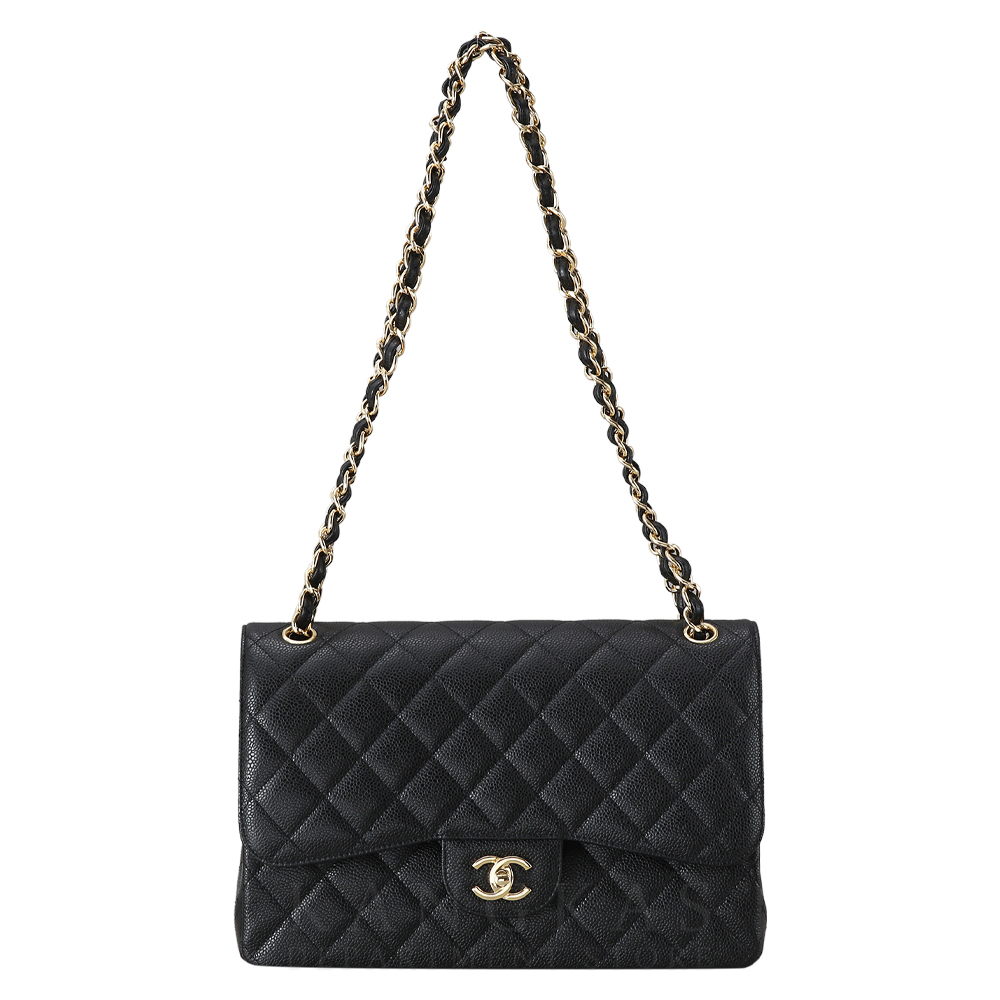 CHANEL(USED)샤넬 캐비어 클래식 라지 플랩백