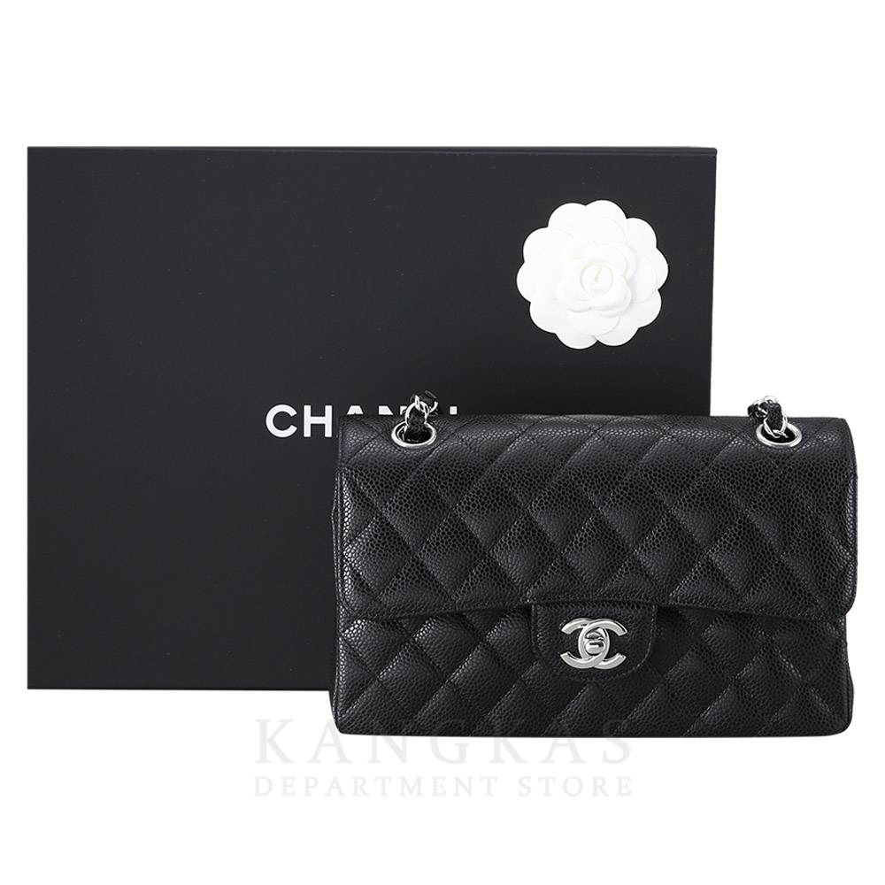 CHANEL(USED)샤넬 캐비어 클래식 스몰 플랩백