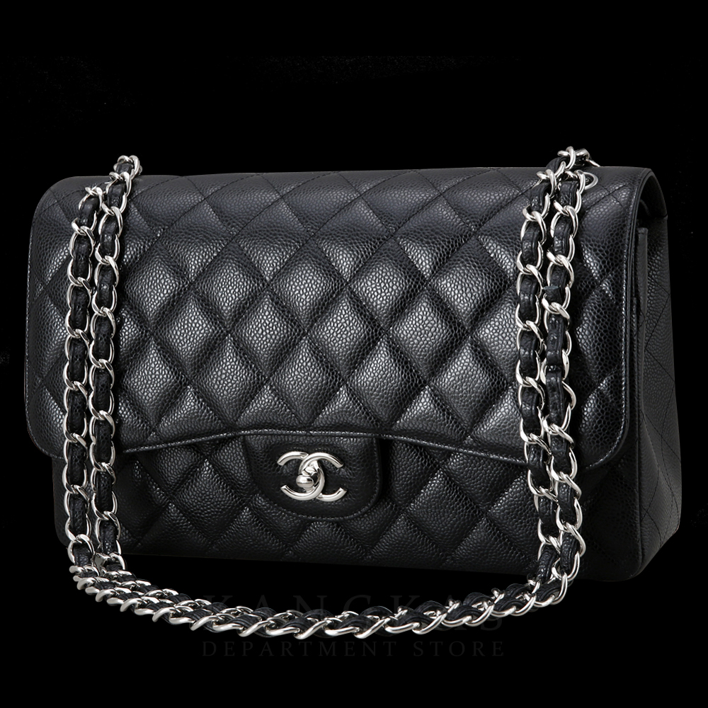 CHANEL(USED)샤넬 클래식 캐비어 점보