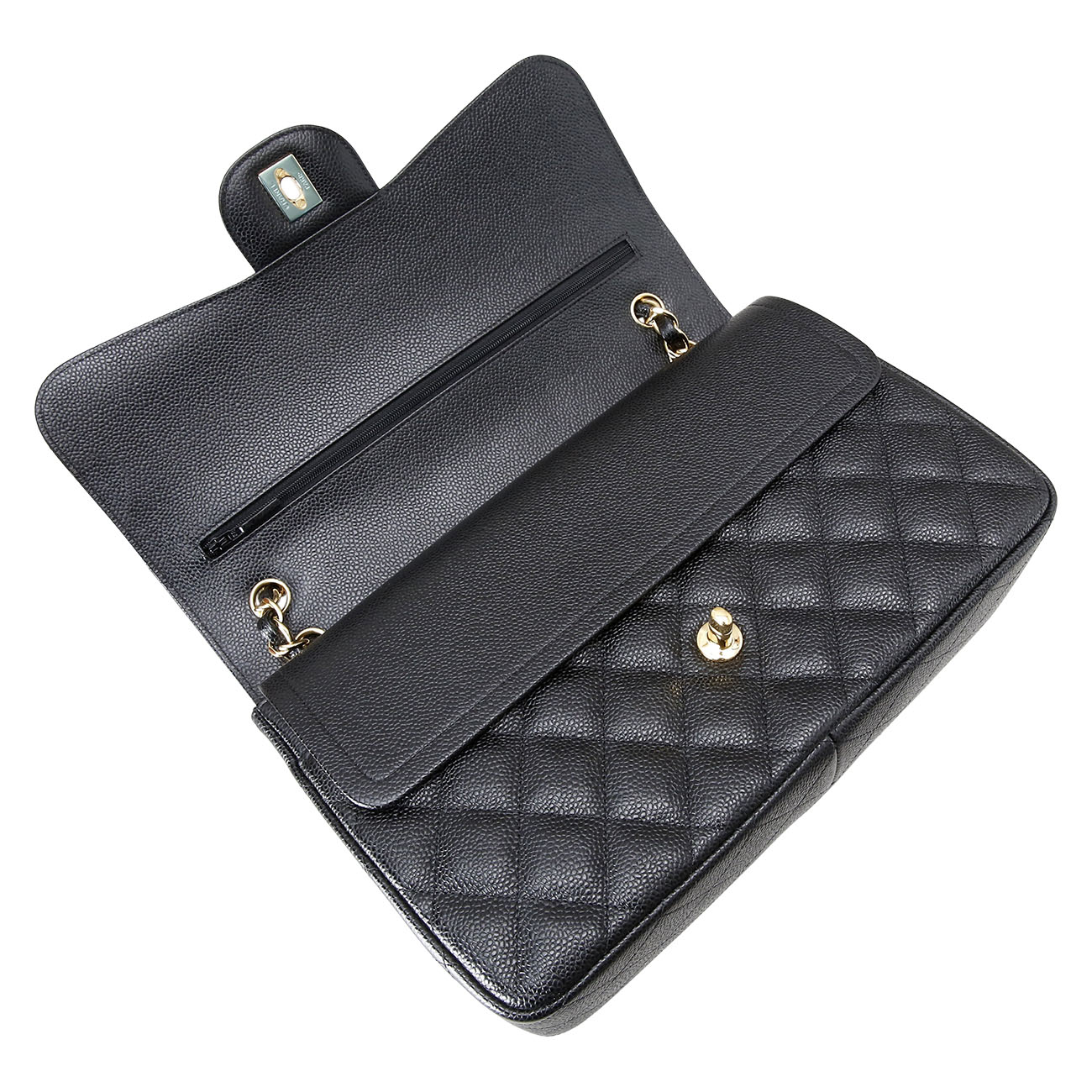 CHANEL(USED)샤넬 캐비어 클래식 라지 플랩백