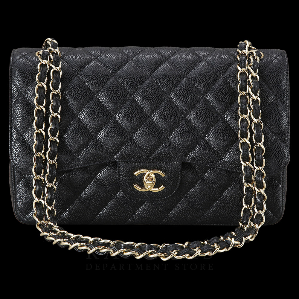 CHANEL(USED)샤넬 캐비어 클래식 라지 플랩백