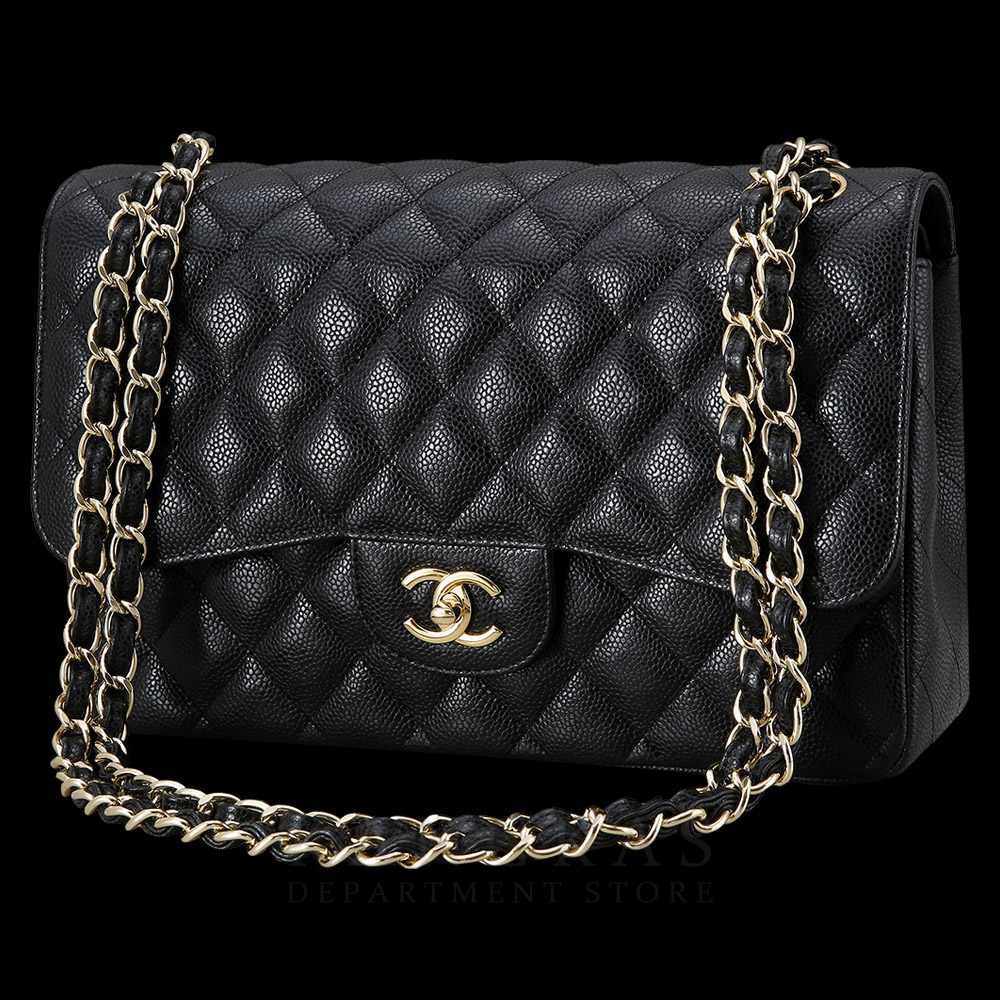CHANEL(USED)샤넬 캐비어 클래식 라지 플랩백