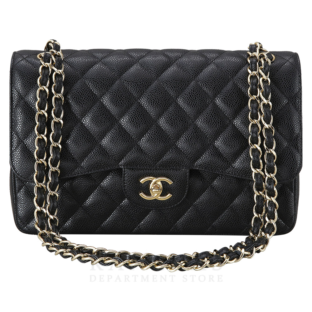 CHANEL(USED)샤넬 캐비어 클래식 라지 플랩백