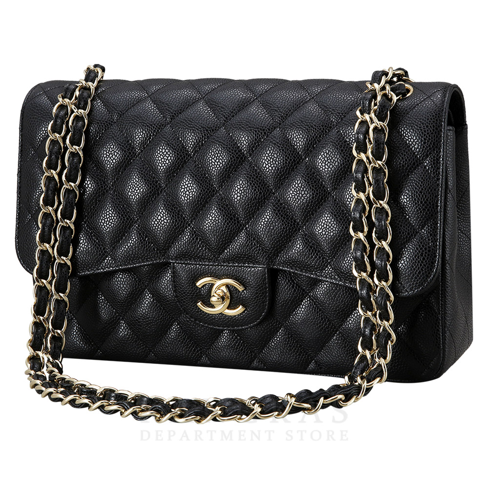 CHANEL(USED)샤넬 캐비어 클래식 라지 플랩백