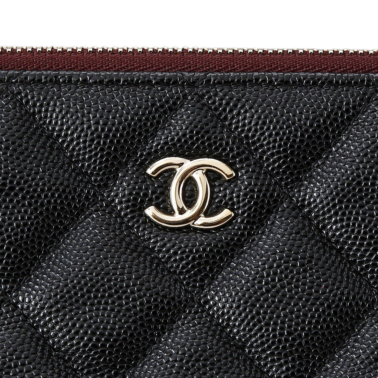 CHANEL(USED)샤넬 캐비어 클래식 라지 클러치