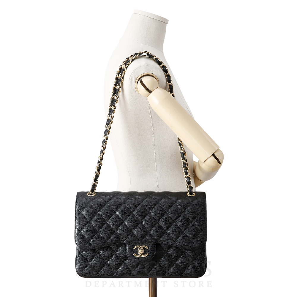 CHANEL(USED)샤넬 캐비어 클래식 라지 플랩백