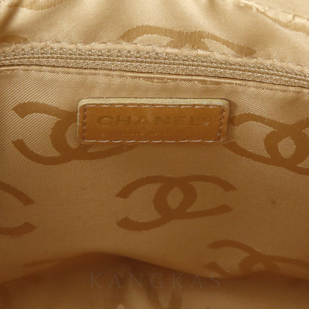 CHANEL(USED)샤넬 스티치 레더 토트백
