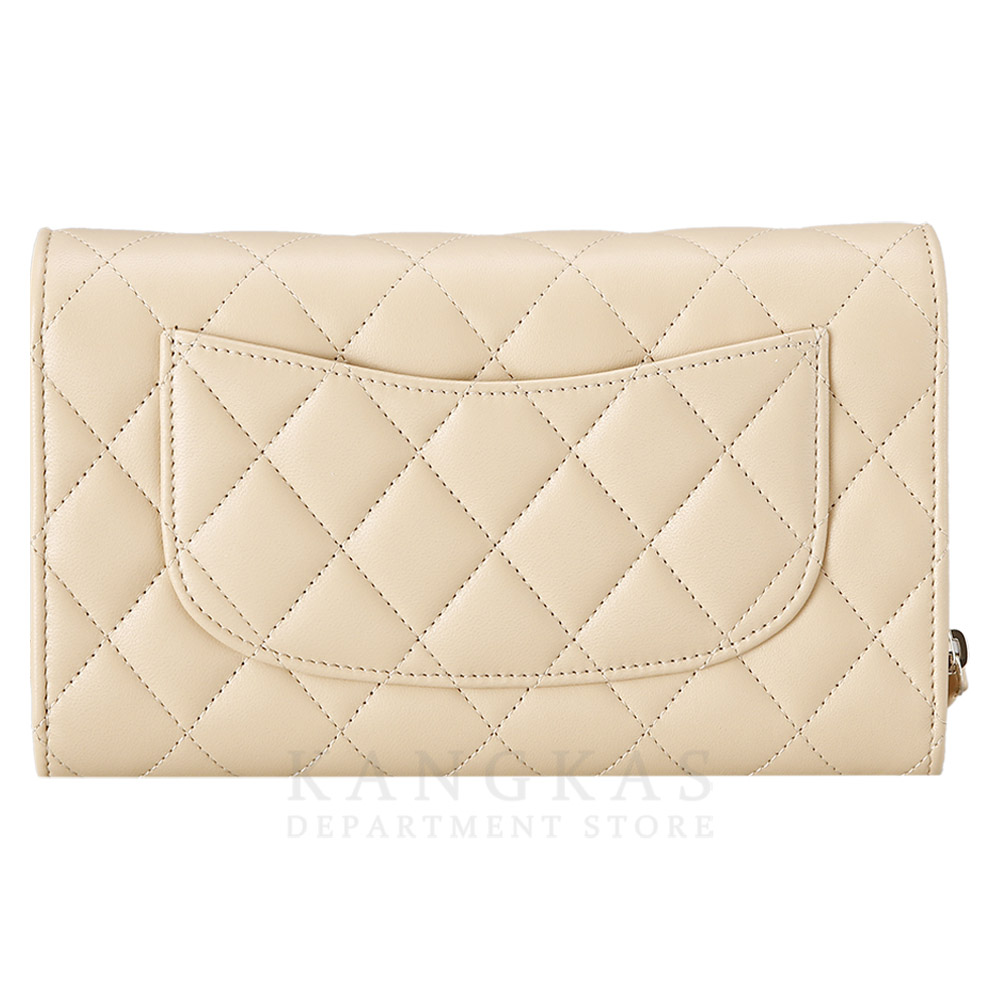 CHANEL(USED)샤넬 시즌 지퍼 플랩 WOC