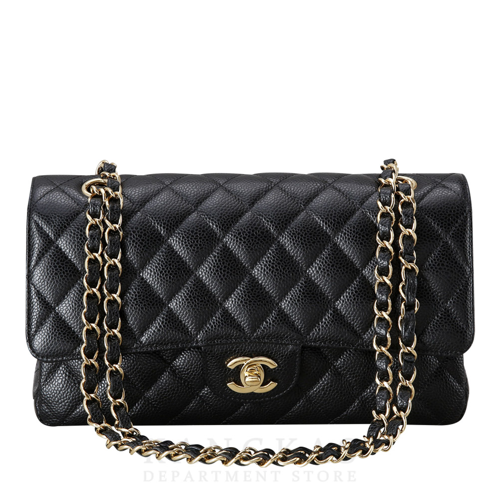 CHANEL(USED)샤넬 캐비어 클래식 미듐 플랩백