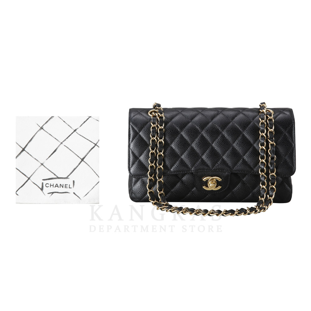 CHANEL(USED)샤넬 캐비어 클래식 미듐 플랩백