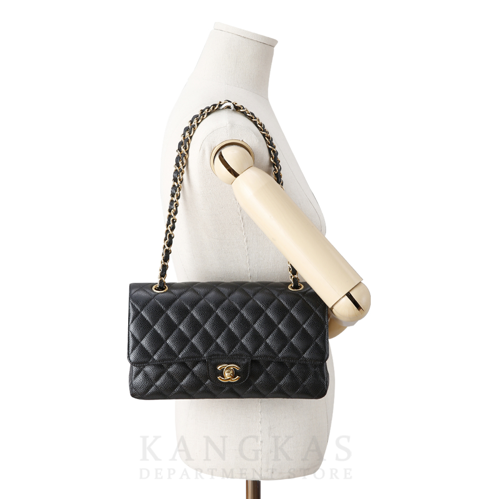 CHANEL(USED)샤넬 캐비어 클래식 미듐 플랩백