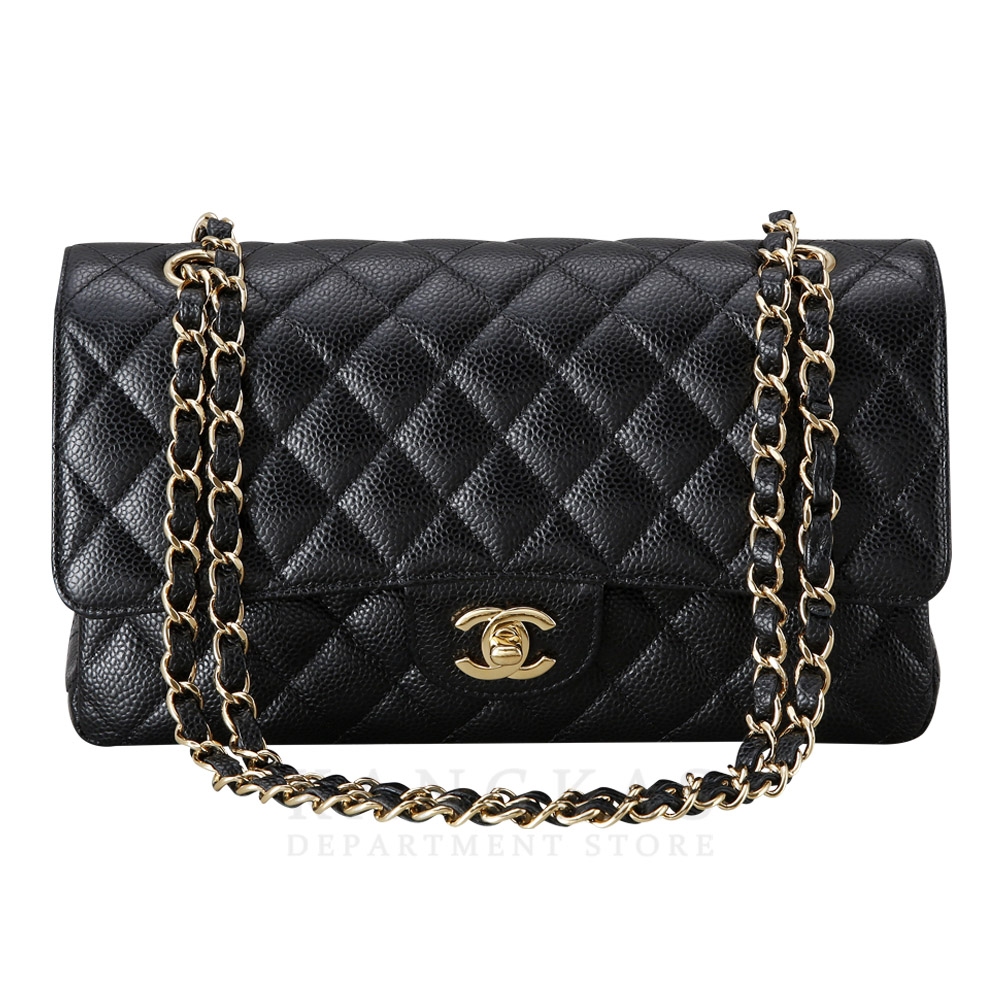 CHANEL(USED)샤넬 캐비어 클래식 미듐 플랩백