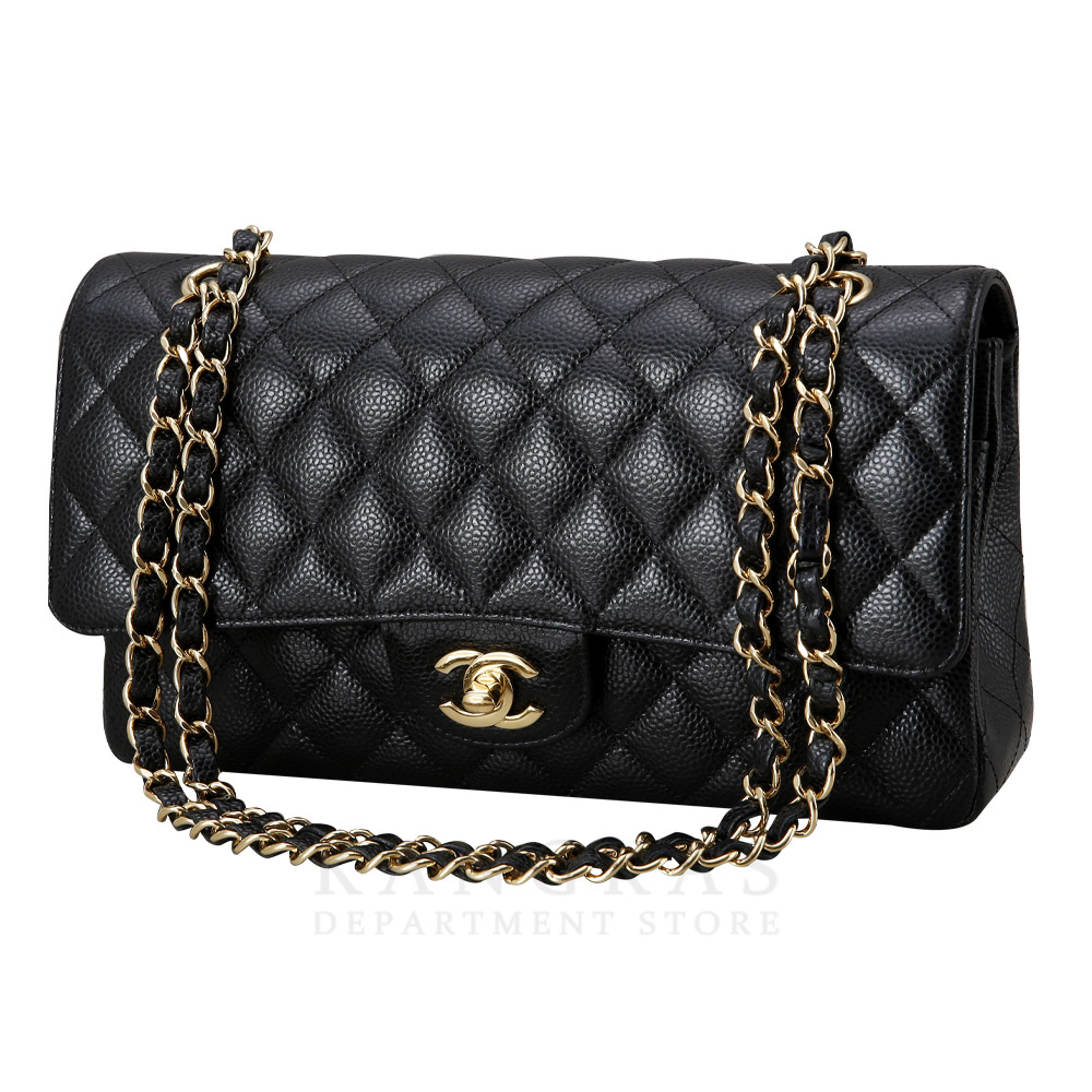 CHANEL(USED)샤넬 캐비어 클래식 미듐 플랩백