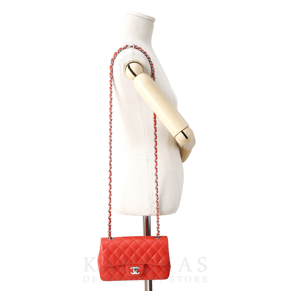 CHANEL(USED)샤넬 클래식 램스킨 뉴미니