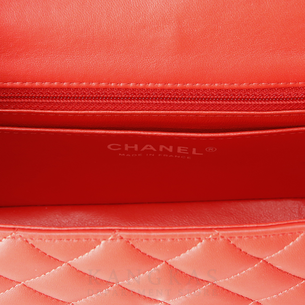 CHANEL(USED)샤넬 클래식 램스킨 뉴미니