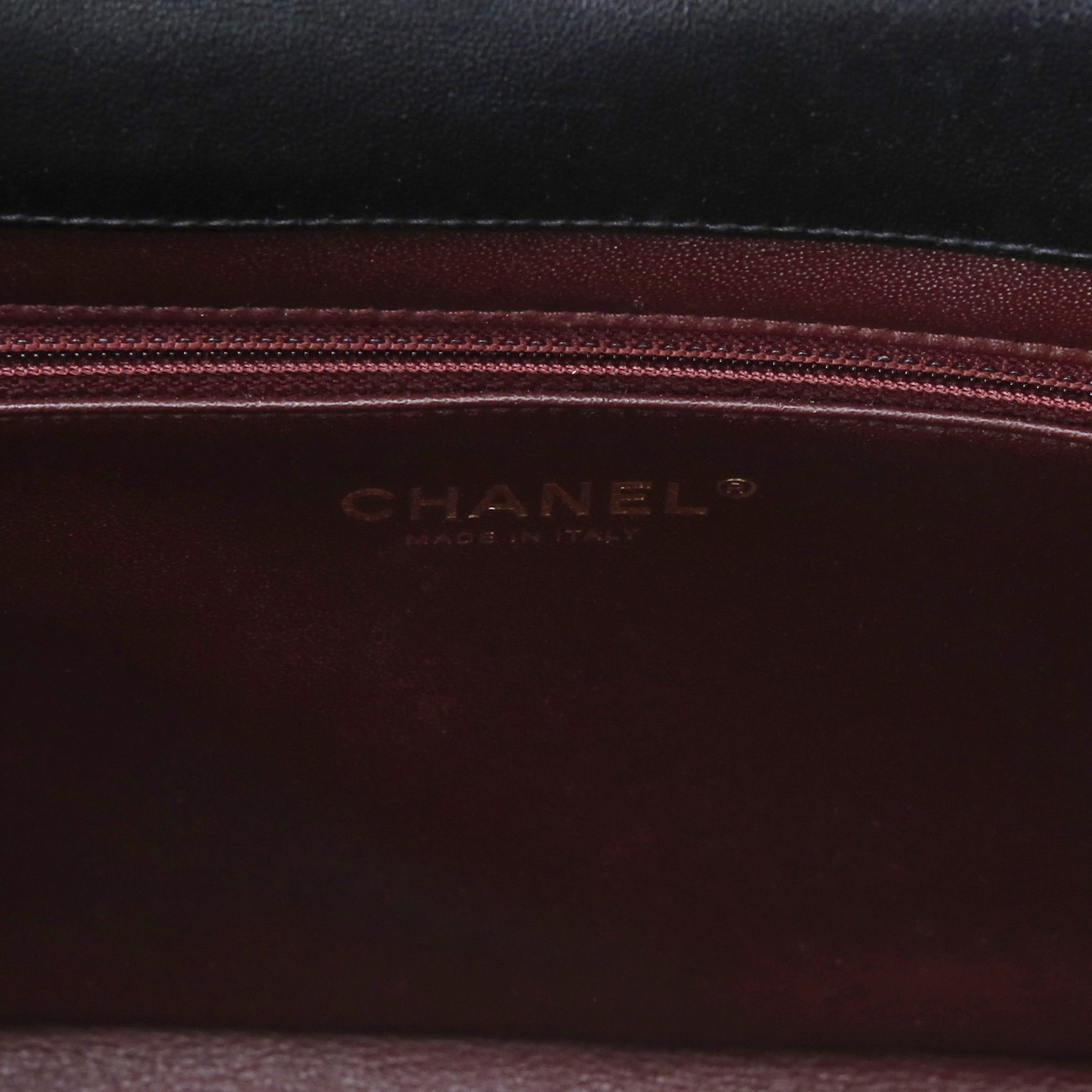 CHANEL(USED)샤넬 시즌 램스킨 퀄팅 플랩백