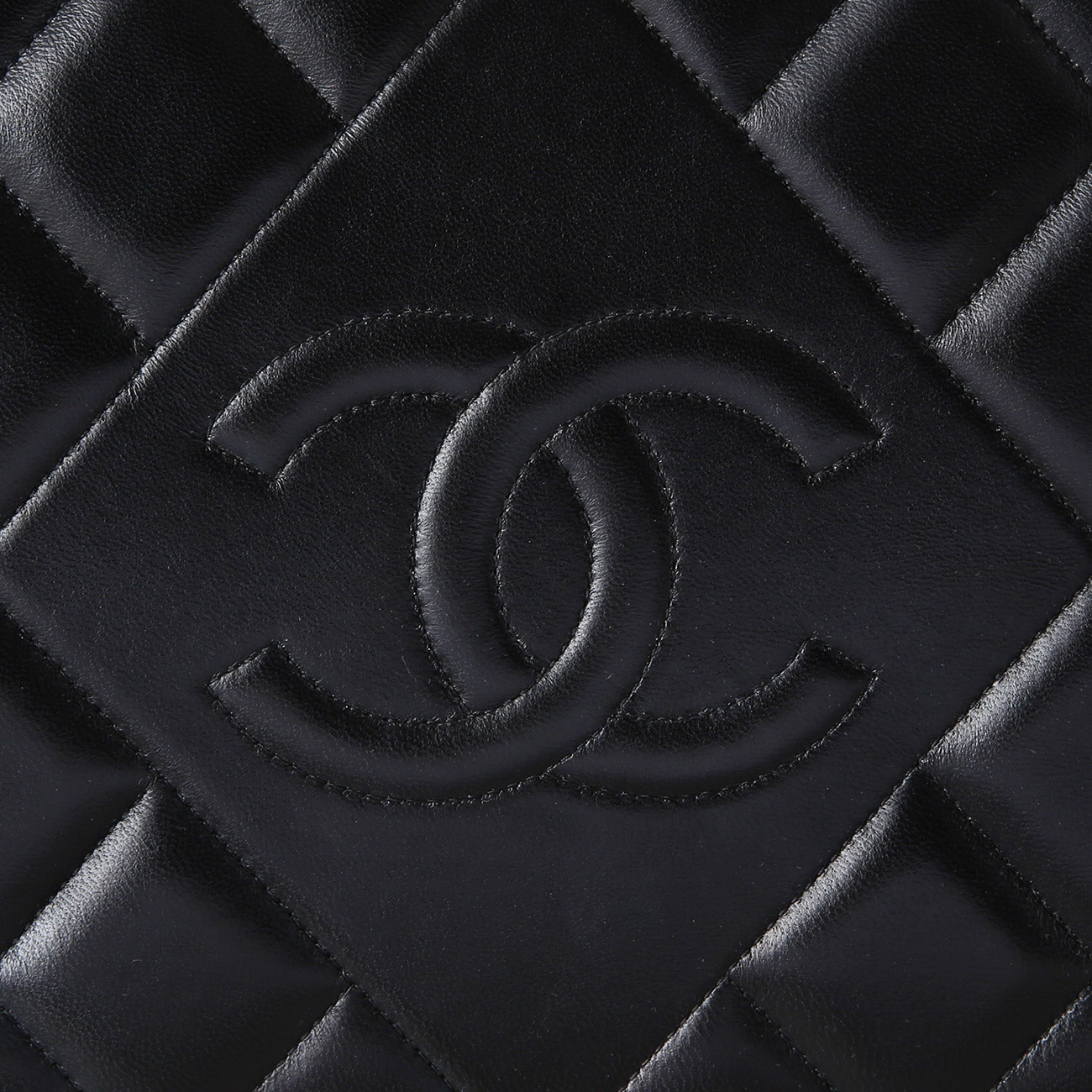CHANEL(USED)샤넬 시즌 램스킨 퀄팅 플랩백