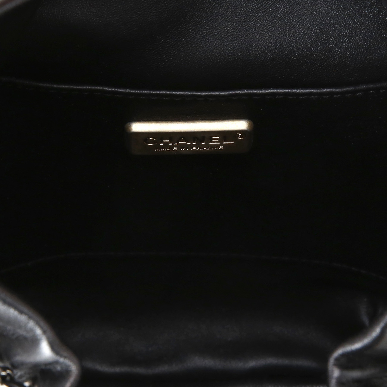 CHANEL(USED)샤넬 시즌 파이톤 드로스트링