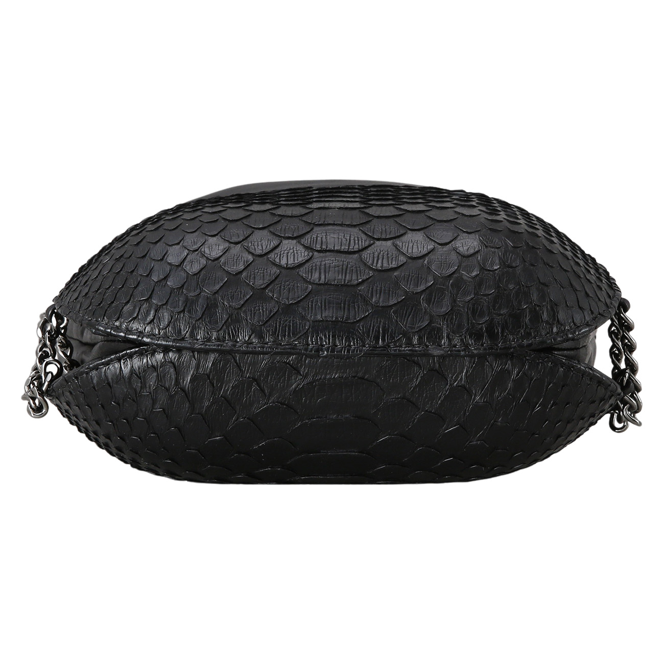 CHANEL(USED)샤넬 시즌 파이톤 드로스트링