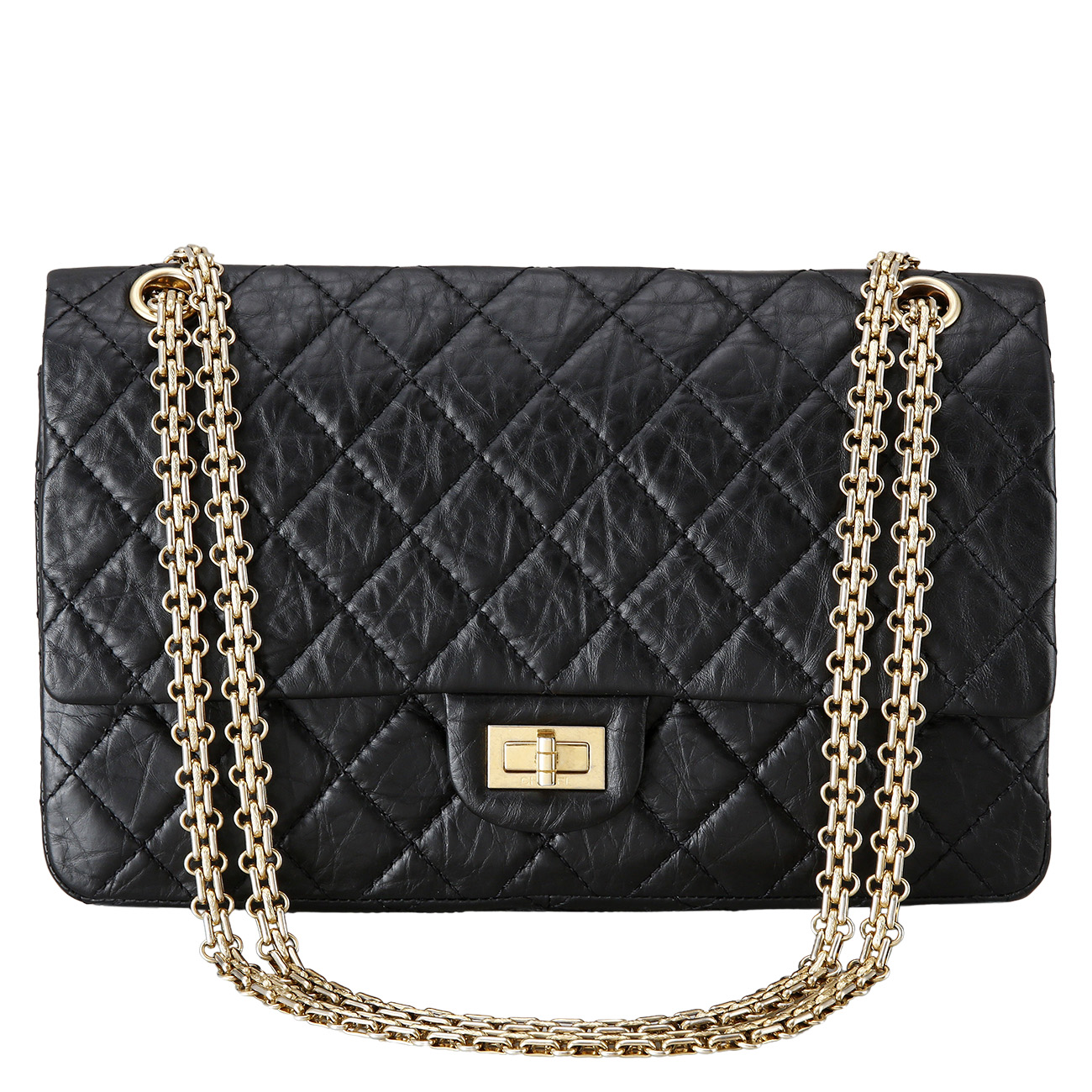 CHANEL(USED)샤넬 2.55 빈티지 라지 플랩백28