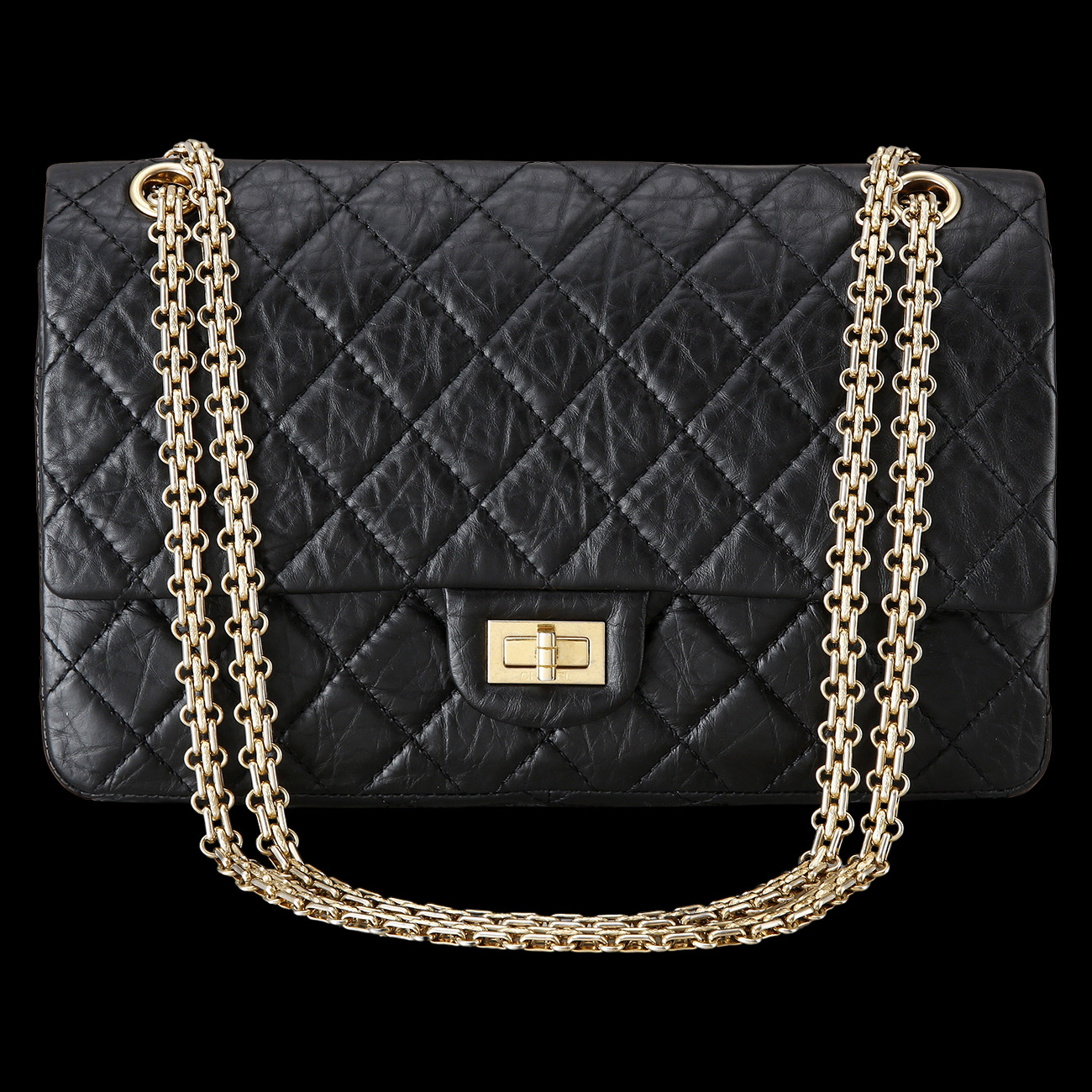 CHANEL(USED)샤넬 2.55 빈티지 라지 플랩백28