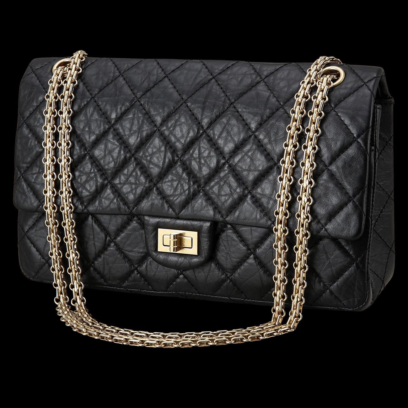 CHANEL(USED)샤넬 2.55 빈티지 라지 플랩백28