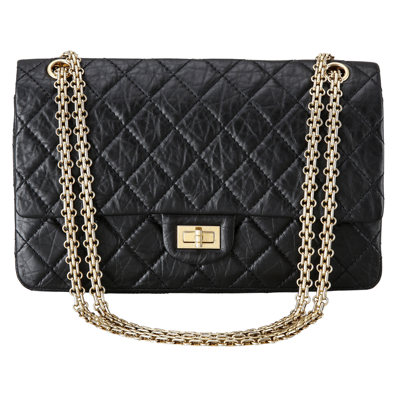 CHANEL(USED)샤넬 2.55 빈티지 라지 플랩백28