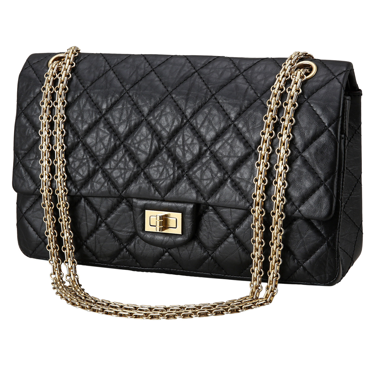CHANEL(USED)샤넬 2.55 빈티지 라지 플랩백28
