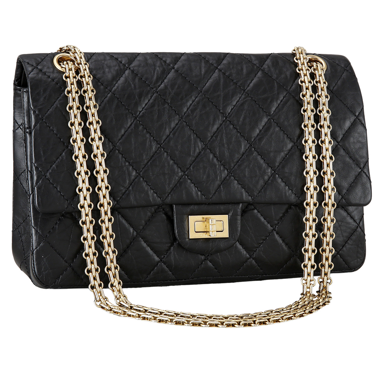CHANEL(USED)샤넬 2.55 빈티지 라지 플랩백28