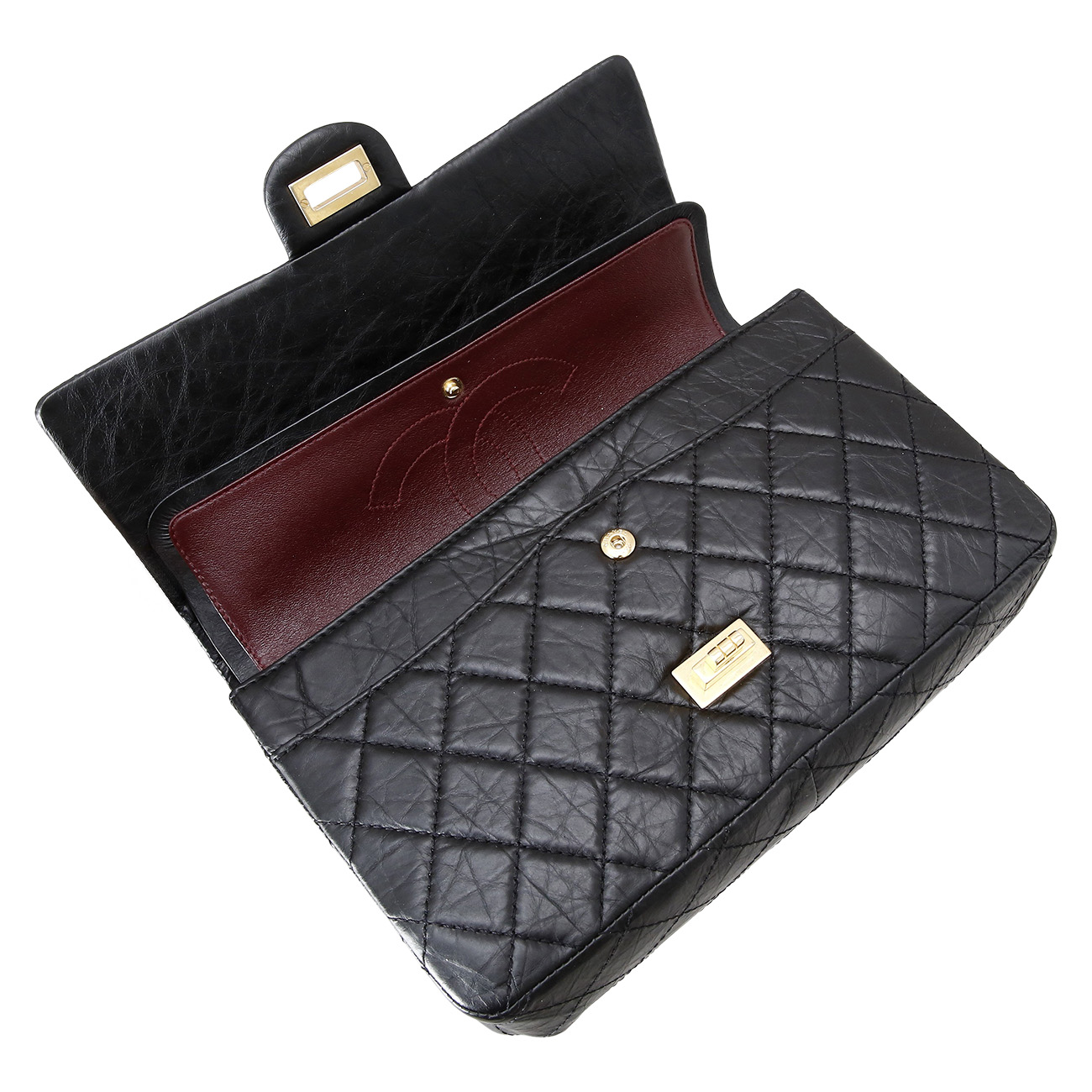 CHANEL(USED)샤넬 2.55 빈티지 라지 플랩백28