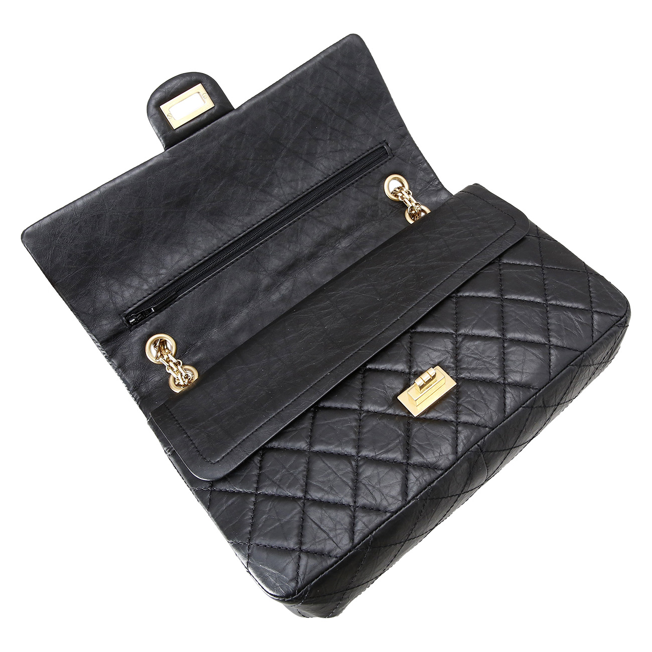 CHANEL(USED)샤넬 2.55 빈티지 라지 플랩백28
