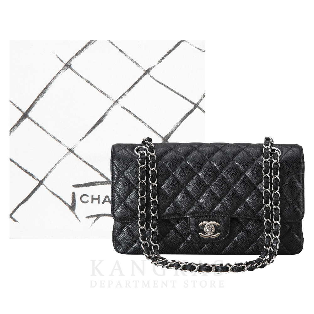 CHANEL(USED)샤넬 캐비어 클래식 미듐 플랩백